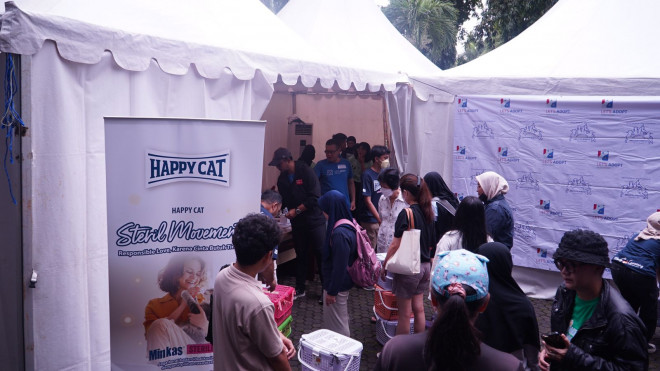 Giat sterilisasi gratis ratusan kucing di Balai Yos Sudarso, Kompleks Kantor Walikota Jakarta Utara. ist