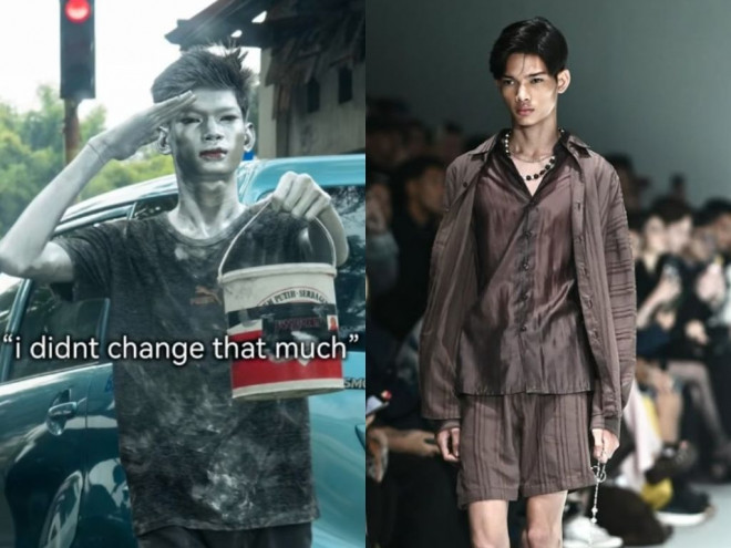 Dulu Manusia Silver di Jalanan, Michael Octavian Kini Jadi Model Profesional (Foto: Instagram/mike.octavian31)