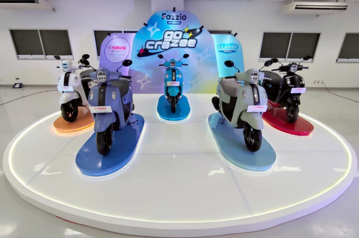 Cek Perubahan Yamaha Fazzio Hybrid Versi 2026, Harga Mulai Rp22 Jutaan