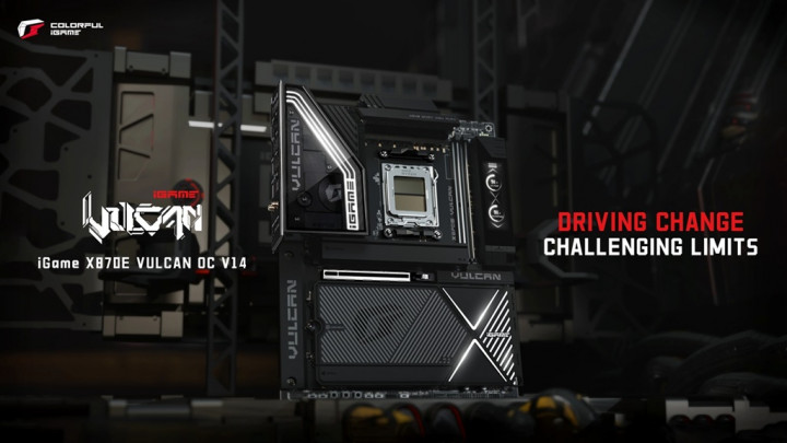 Motherboard Flagship Colorful iGame X870E Vulcan OC Pecahkan Rekor Ryzen