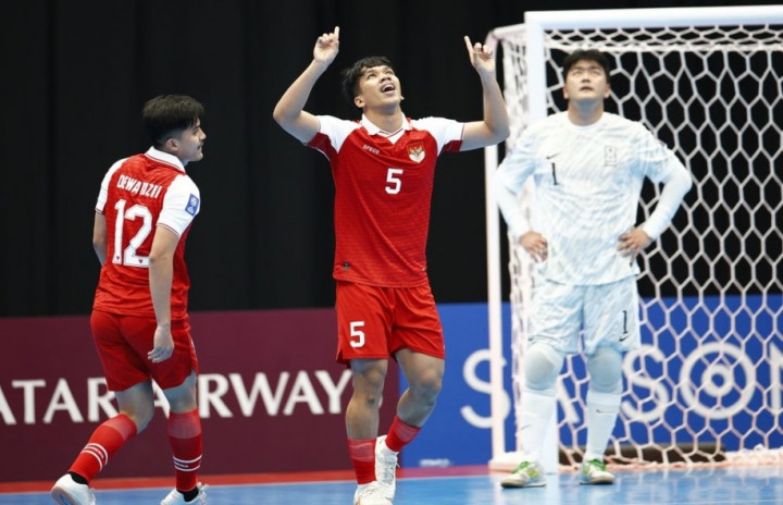 Klasemen Sementara Grup A AFC Futsal 2026 Usai Indonesia Tekuk Korea Selatan 5-0