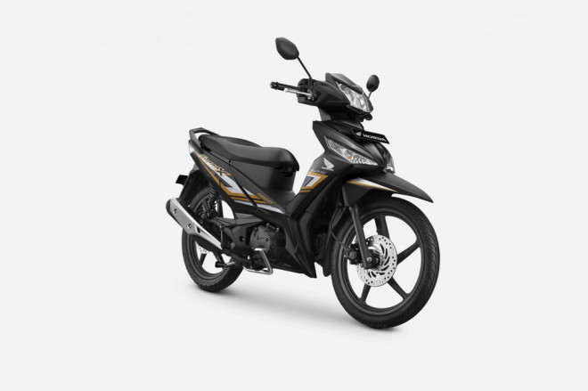 Ilustrasi sepeda motor bebek. dok honda
