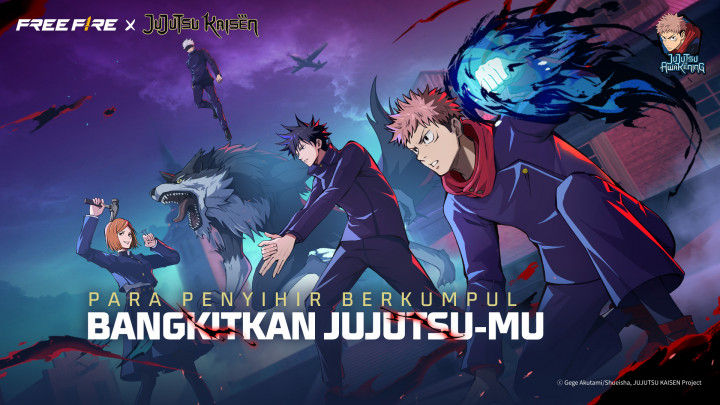 Kode Redeem FF 30 Januari 2026, Klaim Hadiah Kolaborasi Jujutsu Kaisen