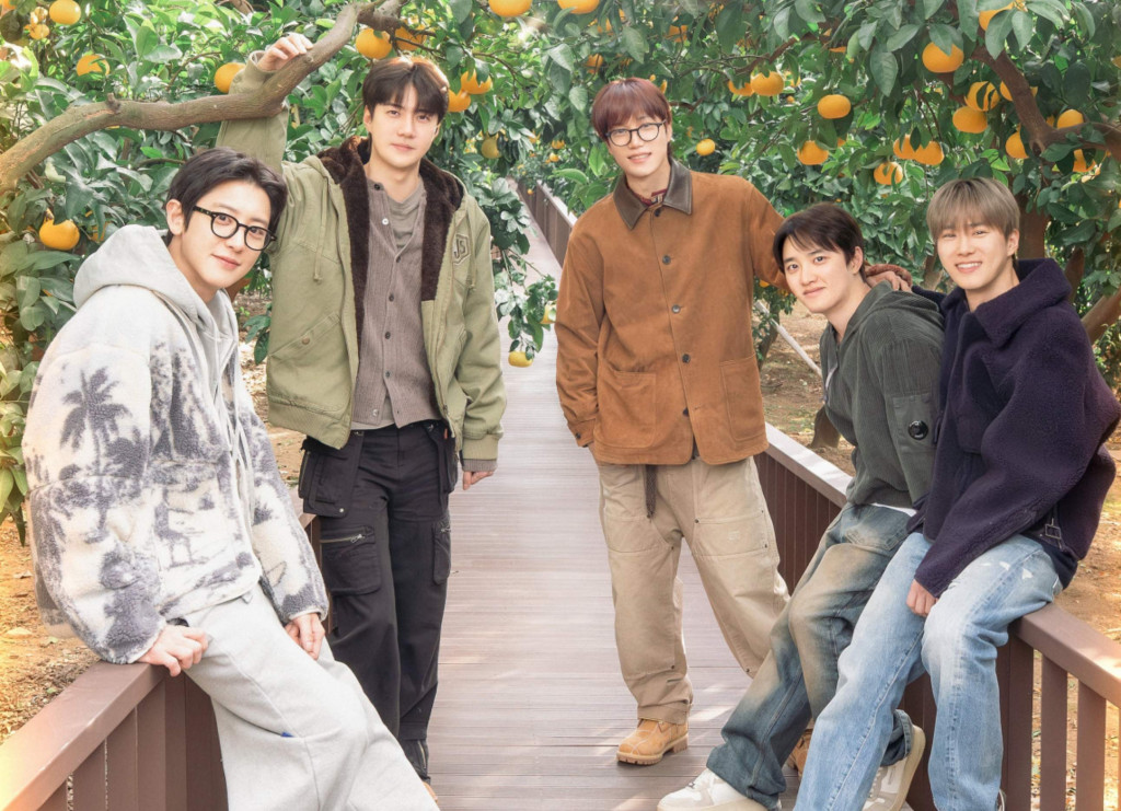 EXO’s Travel the World on a Ladder season 5. Foto: Soompi