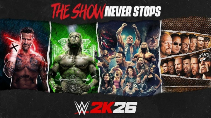 WWE 2K26 Diumumkan, CM Punk Jadi Cover Star dengan Match Type dan Mode Baru