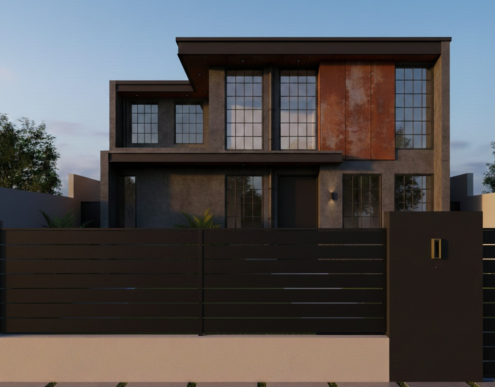 Tren warna cat tembok dan pagar rumah 2026. Foto: Gemini AI