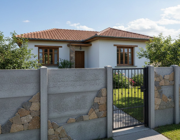 Inspirasi Pagar Beton Minimalis untuk Hunian Modern