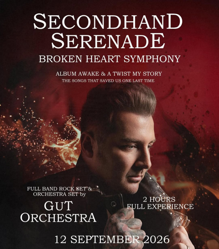 Secondhand Serenade Gelar Konser Orkestra di Jakarta, Gandeng Erwin Gutawa
