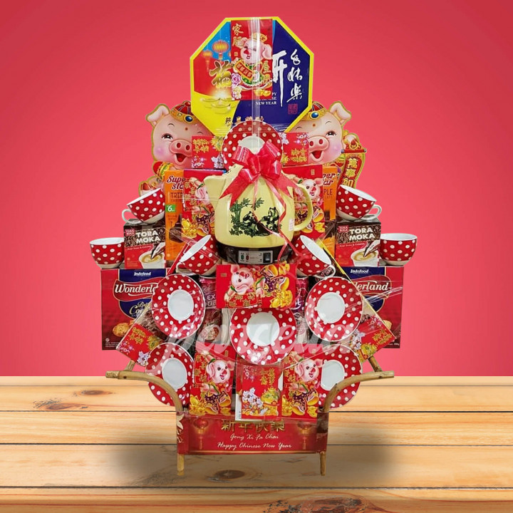 Tradisi Berbagi Imlek Dongkrak Penjualan Parsel