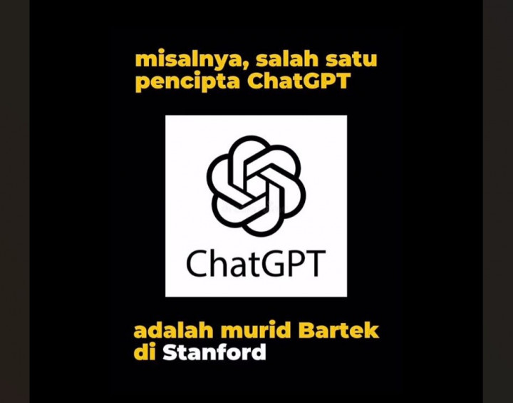 Fakta Mengejutkan! Pencipta ChatGPT Ternyata 'Murid' Suami Wamen Stella