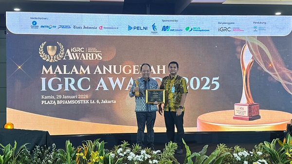 Tata Kelola dan Manajemen Risiko BRI Insurance Berbuah Penghargaan