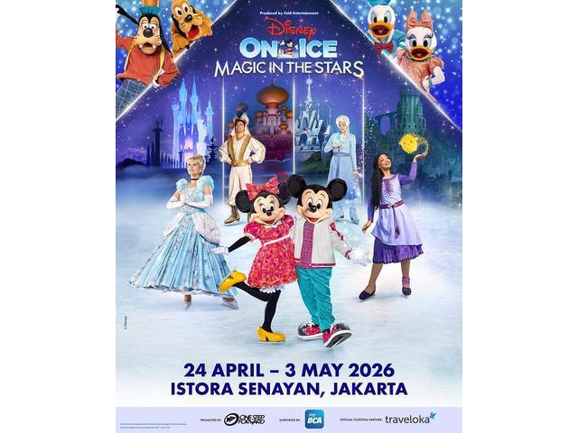 Jadwal dan Harga Tiket Disney On Ice Jakarta 2026
