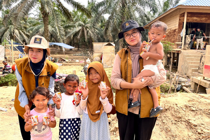 ​Action Humanity Salurkan Bantuan Pangan dan Trauma Healing untuk Warga Terdampak Banjir Aceh Tamiang