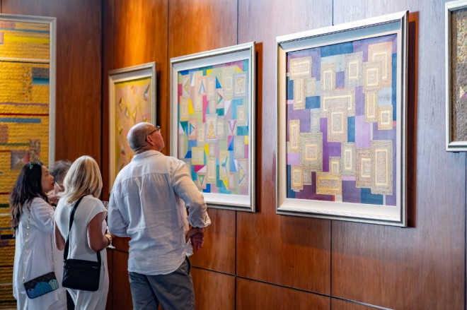 Pameran Gallery of Art: Wianta & Legacy terbuka untuk umum di Pendopo Lobby The Apurva Kempinski Bali. Dok. Ist