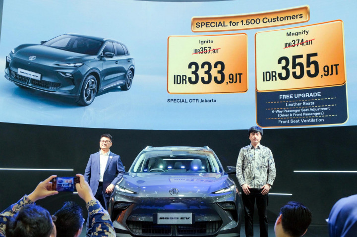 Resmi, MGS5 EV Dibanderol Mulai dari Rp354,9 Juta