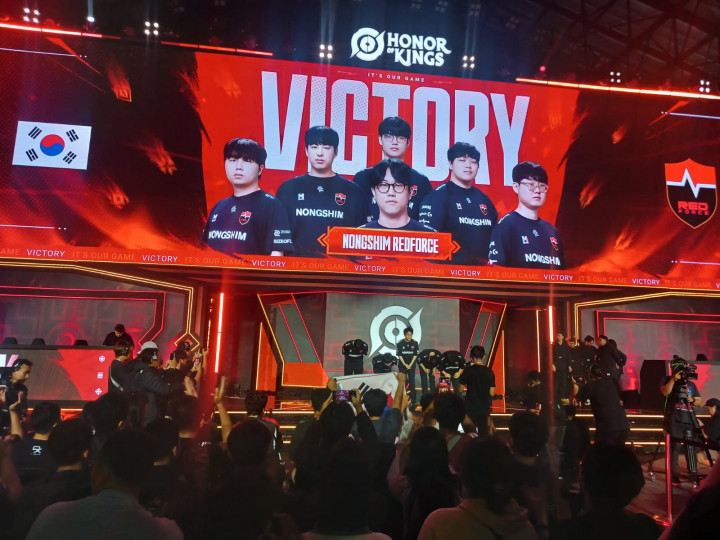 Nova Esports dan Nongshim RedForce Lolos ke Grand Final Honor of Kings KIS4