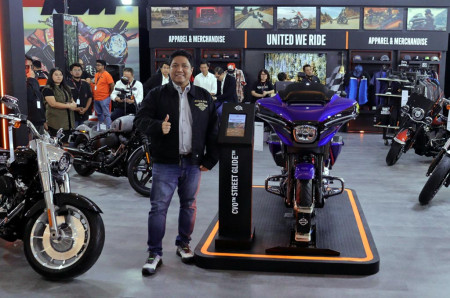 Harley-Davidson CVO Street Glide Mengaspal di Indonesia