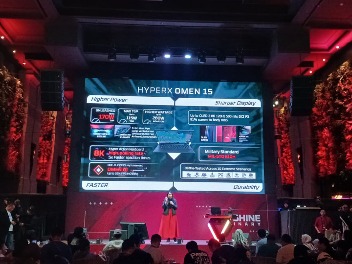 HP Satukan HyperX dan OMEN, Hadirkan HyperX OMEN 15 di Indonesia
