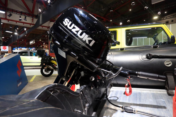 Agak Laen, Suzuki Pamer Mesin Kapal di IIMS 2026