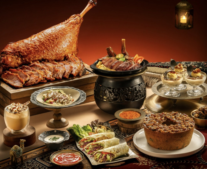 Buffet-nya hadir dengan rotasi menu harian. Dok. The Papandayan