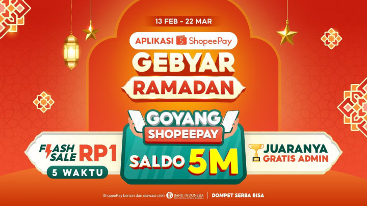 ShopeePay Gebyar Ramadan, Momen Ramadan jadi Seru dan Hemat