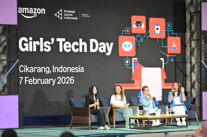 Amazon Girls’ Tech Day Libatkan 400 Siswi, Dorong Minat AI, Gaming, Robotik hingga Coding