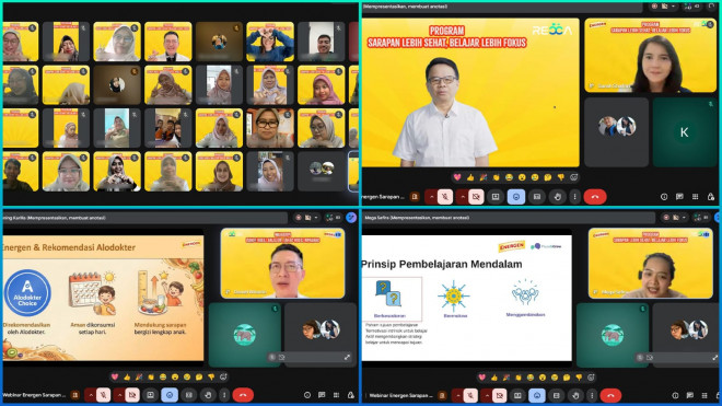 Webinar edukatif bertajuk 