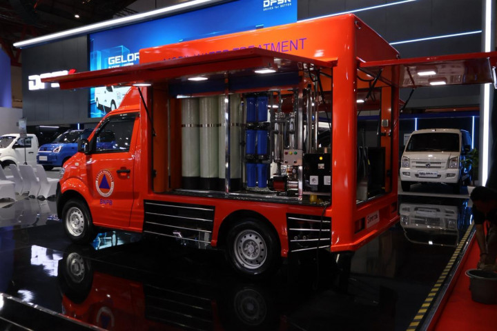 DFSK Super Cab Jadi Unit Water Treatment BNPB, Siap Operasi di Wilayah Bencana