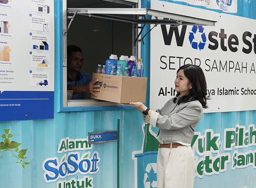 Pilah Sampah Jadi Cuan, Waste Station Rekosistem X SoSoft Ajak Warga Aktif Jaga Bumi