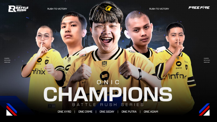 ONIC Raih Gelar Juara Free Fire Battle Rush Series 2026