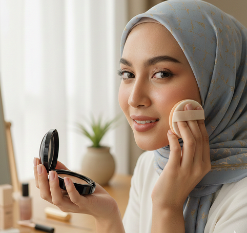 Wudhu Friendly! Rekomendasi Cushion Water Based Lokal Terbaik, Start Rp100 Ribuan