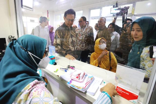  CKG kini memastikan masyarakat langsung mendapatkan pengobatan. (Foto: Dok. Birkom Kemenkes)