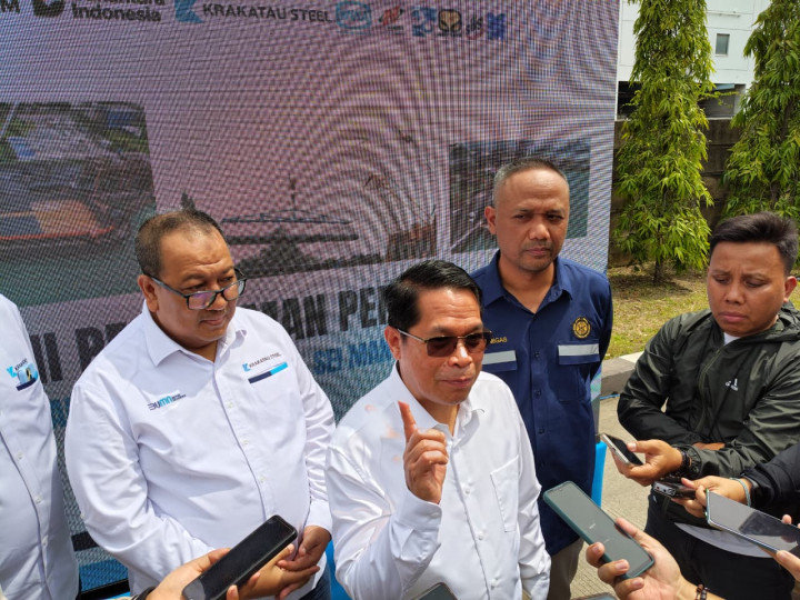 Krakatau Steel Perkuat Ketahanan Energi Nasional Lewat Pengiriman Perdana Pipa Proyek Dumai–Sei Mangkei
