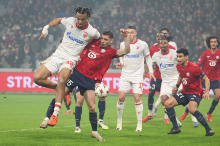 Hasil Liga Europa: Lille vs Red Star Belgrade 0-1, Calvin Verdonk Cuma Cadangan di Leg Pertama