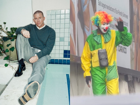 Channing Tatum Puji Aksi Badut Jalanan di Bali