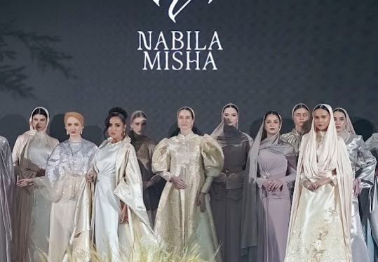 Koleksi 'The Quite Opulence' Nabila Misha, Jawab Tren Shimmer Lebaran 2026