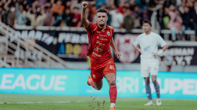 Penyerang Persija Jakarta, Alaaedine Ajarie (dok. Persija Jakarta)