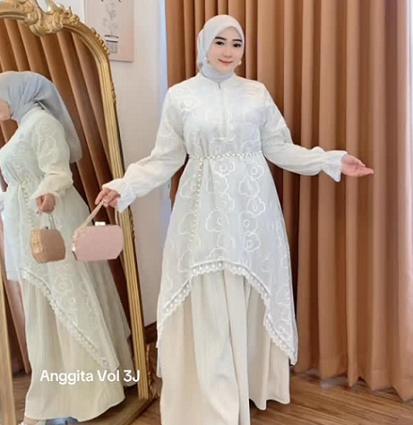 Asal Mula Tren Gamis 'Bini Orang' untuk Lebaran dan Ciri Khas Cuttingan-nya!