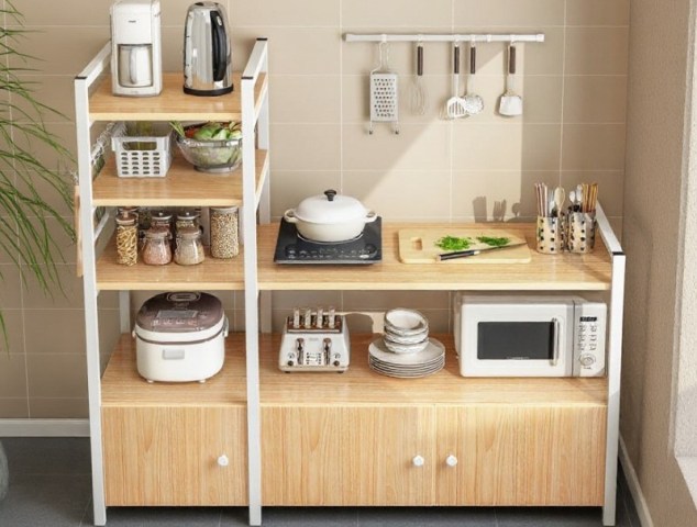 5 Meja Kompor Minimalis Terbaik 2026, Cocok untuk Dapur Kecil