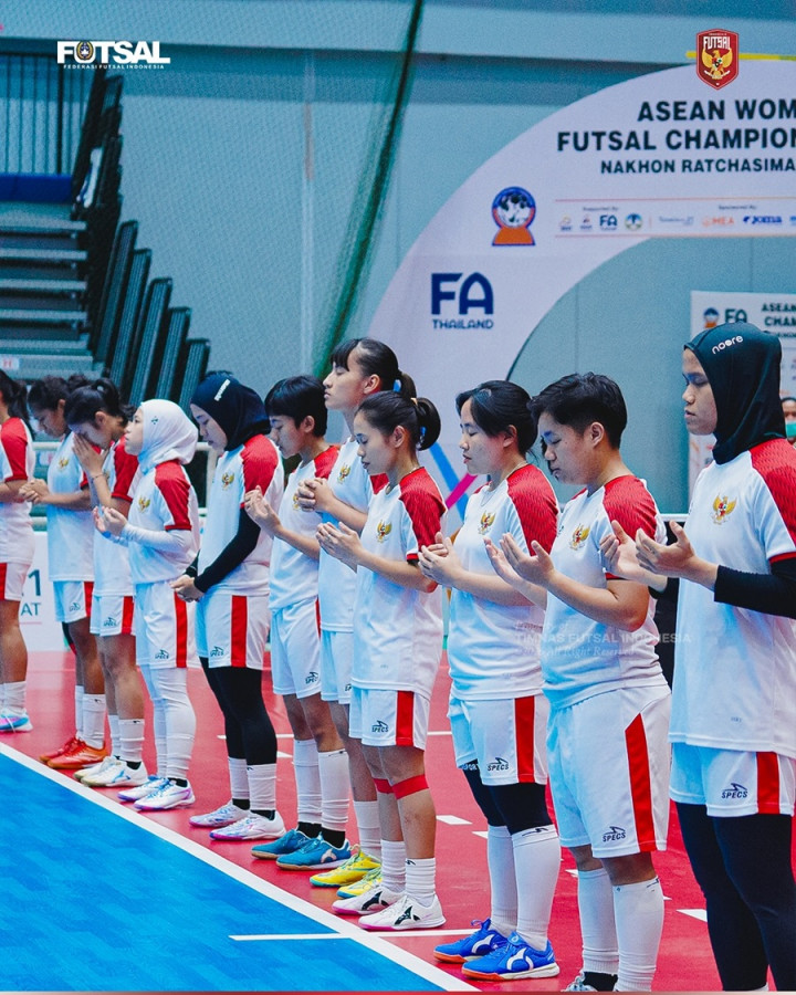 Jadwal Timnas Indonesia vs Thailand di ASEAN Futsal Putri 2026 Malam Ini
