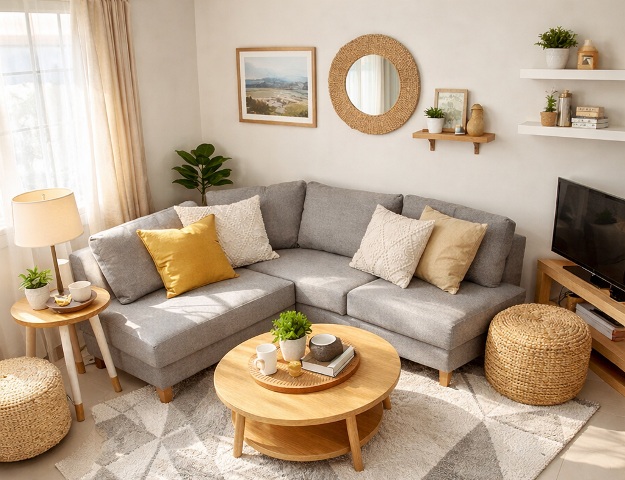 Ruang Tamu Kecil Terasa Luas? Ini Trik Penataannya