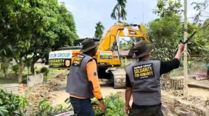 Revitalisasi Pascabanjir, Jhonlin Bantu Pulihkan Muara Sungai Kuala Peunaga