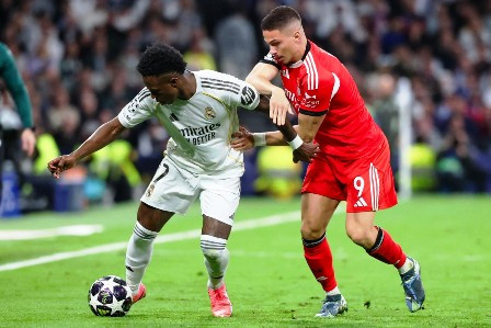 Real Madrid vs Benfica: Kembali Permalukan Tim Tamu, Los Blancos Terus Melaju