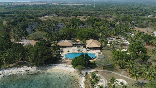 Tanjung Lesung Beach Hotel Resort Beach. Dok. Ist