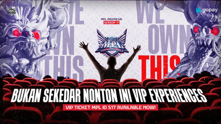 Penjualan Tiket MPL ID S17 Dibuka, Kategori VIP Bonus Skin Permanen