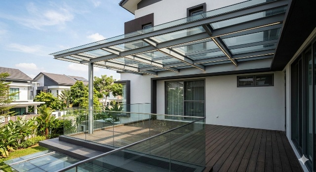 Inspirasi Atap Teras Baja Ringan Minimalis Modern