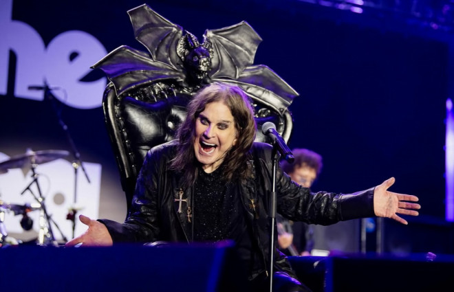 Ozzy Osbourne di konser terakhir Black Sabbath: Back to the Beggining 2025 (Foto: Instagram @rosshalfin)