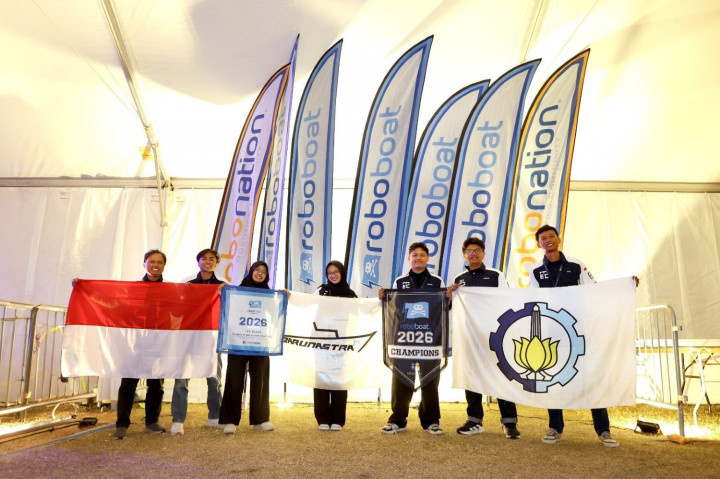 Gokil! Tim Barunastra ITS Jadi Juara Dunia RoboBoat 2026 di Amerika