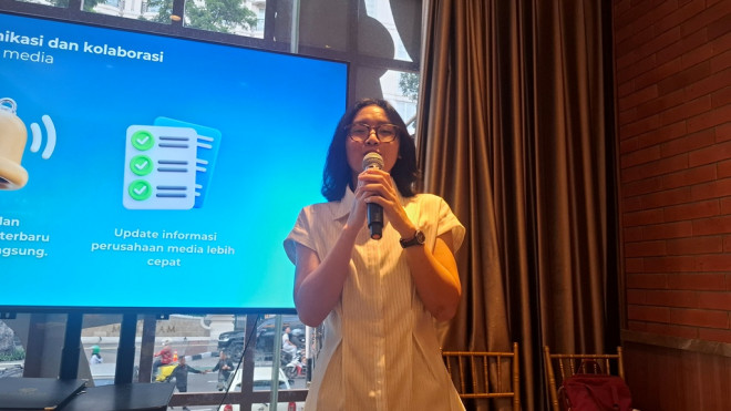 Marketing Officer Bluebird, Monita Moerdani menyebut sebanyak 43 persen masyarakat berencana berangkat mudik 2-6 hari sebelum Lebaran. Dok. Aulia/Medcom