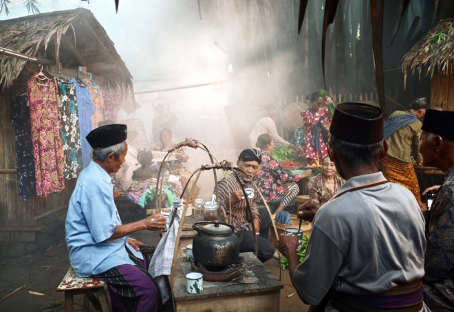 Suasana desa jadul di Pring Ledok Tinjon, Dusun Tinjon yang ditangkap pakai Xiaomi 17 (Foto: Medcom/Syahrul Ramadhan)